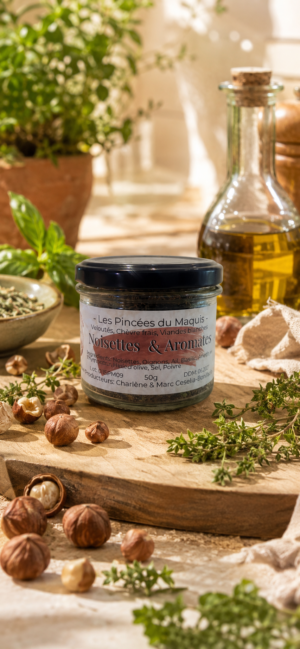 Noisettes Torréfiées et Aromates