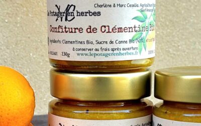 Confiture de Clémentines BIO